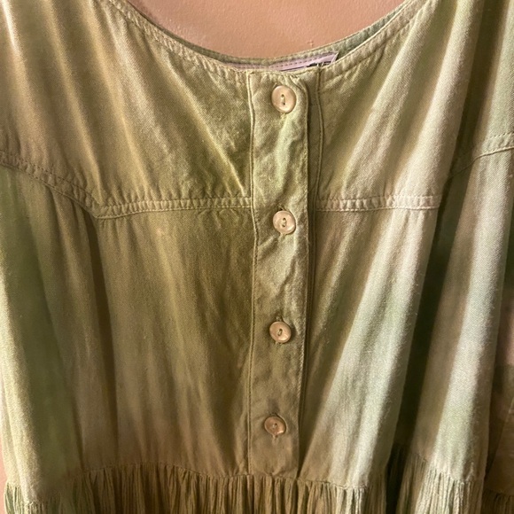 Tie Dye Sleeveless Long Sundress - Picture 2 of 8